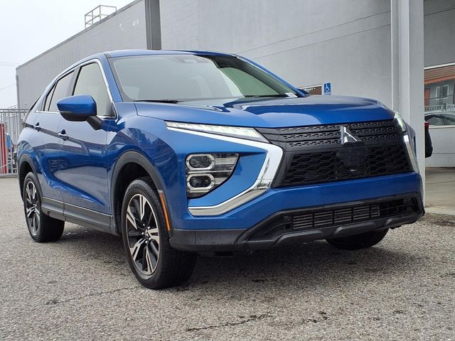 Blue 2024 Mitsubishi Eclipse Cross All-Wheel Drive Continuously Variable Transmission