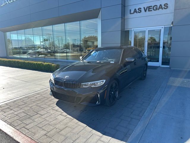 Black Sapphire Metallic 2020 BMW 3 Series Sedan Rear-Wheel Drive 8-Speed Automatic