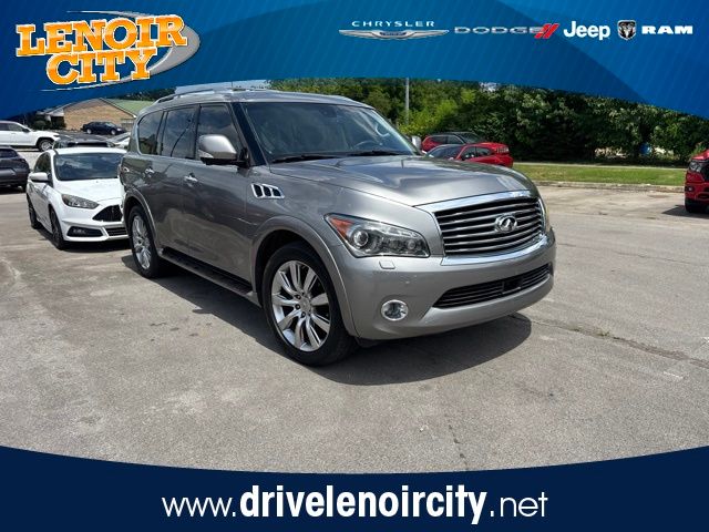 Gray (Platinum Graphite) 2012 INFINITI QX56 RWD SUV / Crossover 4X2 7-Speed Automatic
