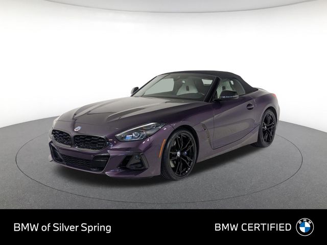 Thundernight Metallic 2023 BMW Z4 M40i RWD Convertible Rear-Wheel Drive 8-Speed Automatic