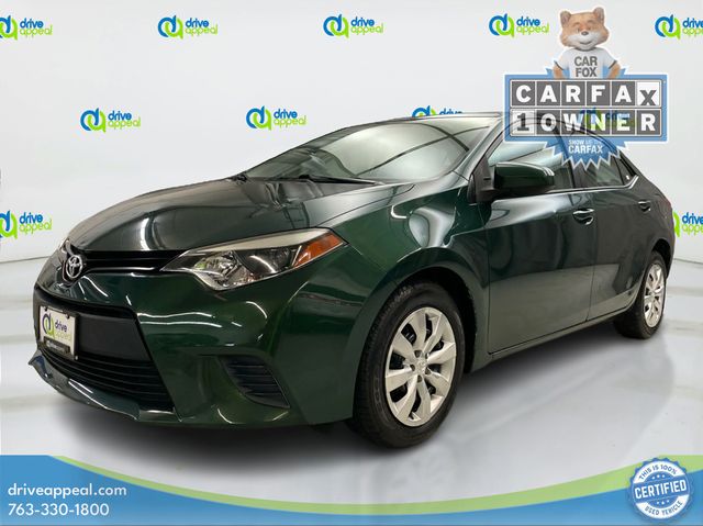 Mica 2014 Toyota Corolla LE Sedan Front-Wheel Drive Continuously Variable Transmission