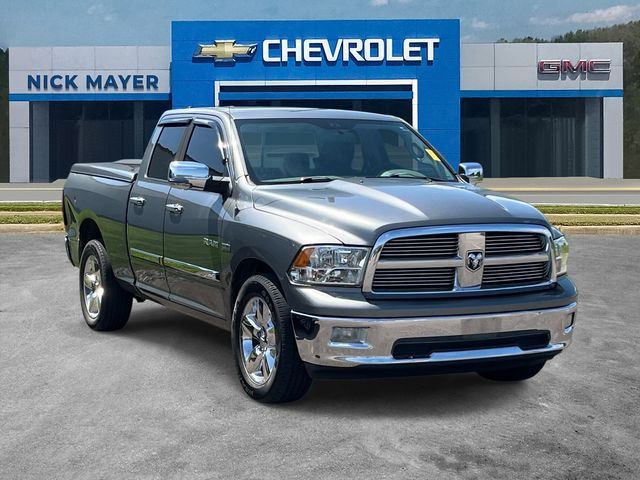 Mineral Gray Metallic Clearcoat/Light Graystone PC 2010 Dodge RAM 1500 Pickup Truck Four-Wheel Drive 5-Speed Automatic