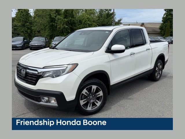 White Diamond Pearl 2018 Honda Ridgeline Pickup Truck All-Wheel Drive 6-Speed Automatic