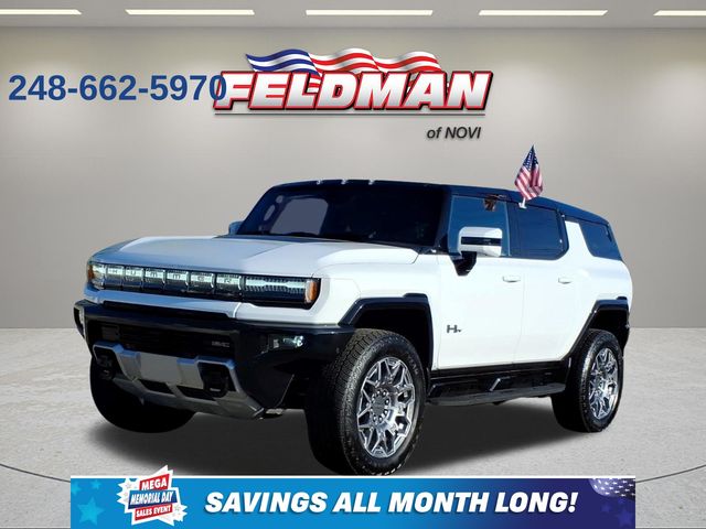 Interstellar White 2025 GMC Hummer EV SUV 3X AWD SUV / Crossover All-Wheel Drive 1-Speed Automatic