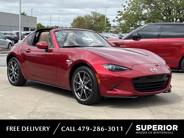 Soul Red Crystal Metallic 2019 Mazda MX-5 Miata RF Grand Touring RWD Convertible Rear-Wheel Drive 6-Speed Automatic