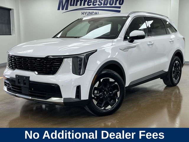 Glacial White Pearl 2024 Kia Sorento S AWD SUV / Crossover All-Wheel Drive 8-Speed Automatic