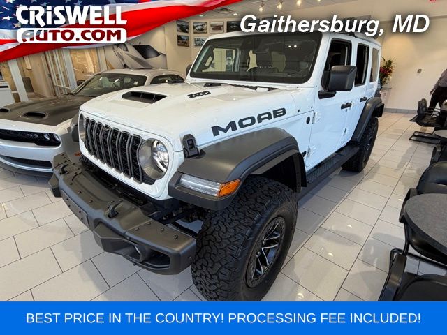 Bright White Clearcoat 2026 Jeep Wrangler SUV / Crossover Four-Wheel Drive 8-Speed Automatic