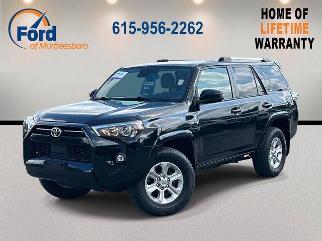 Midnight Black Metallic 2021 Toyota 4Runner SUV / Crossover Four-Wheel Drive 5-Speed Automatic Overdrive