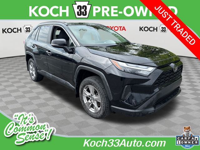 Midnight Black Metallic 2023 Toyota RAV4 XLE AWD SUV / Crossover All-Wheel Drive 8-Speed Automatic