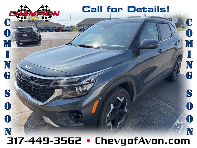 Gravity Gray 2025 Kia Seltos EX AWD SUV / Crossover All-Wheel Drive Continuously Variable Transmission