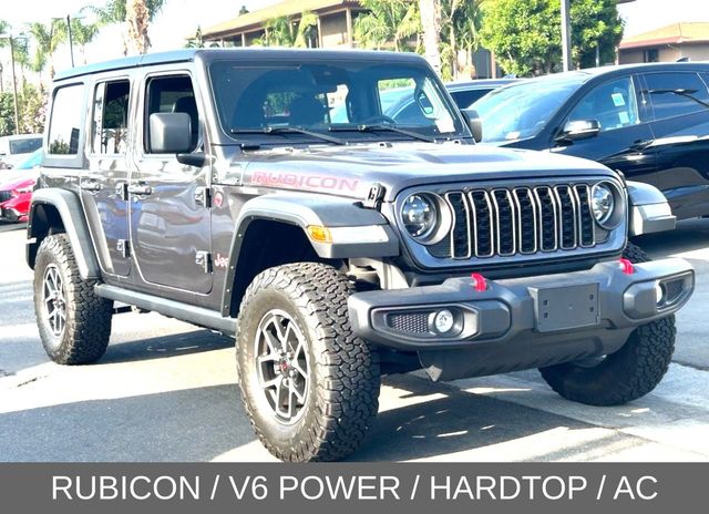 Crystal Metallic 2024 Jeep Wrangler SUV / Crossover Four-Wheel Drive 8-Speed Automatic