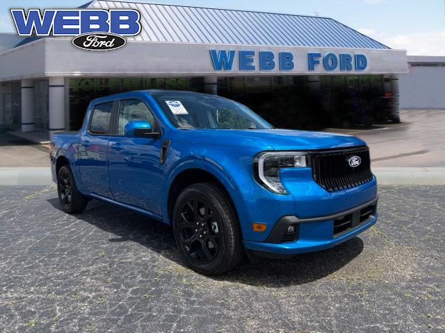 Velocity Blue 2026 Ford Maverick Lobo SuperCrew AWD Pickup Truck All-Wheel Drive 7-Speed Automatic