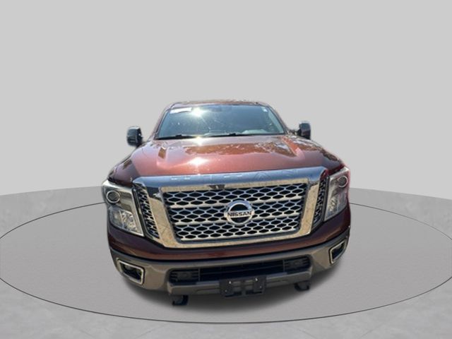 Red (Forged Copper) 2017 Nissan Titan Pickup Truck 7-Speed Automatic