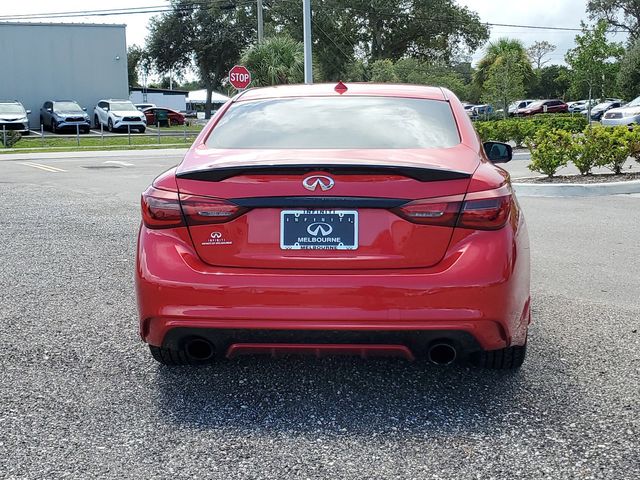 2021 INFINITI Q50 Red Sport 400 6