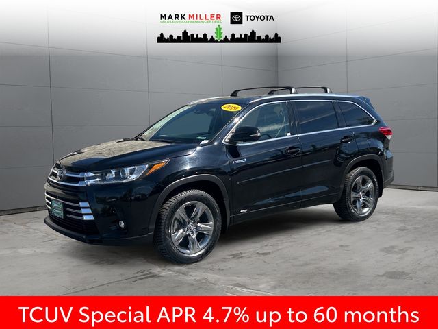 2019 Toyota Highlander Hybrid Platinum AWD