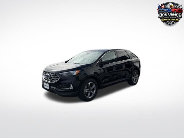 Black Metallic 2022 Ford Edge SEL AWD SUV / Crossover All-Wheel Drive 8-Speed Automatic