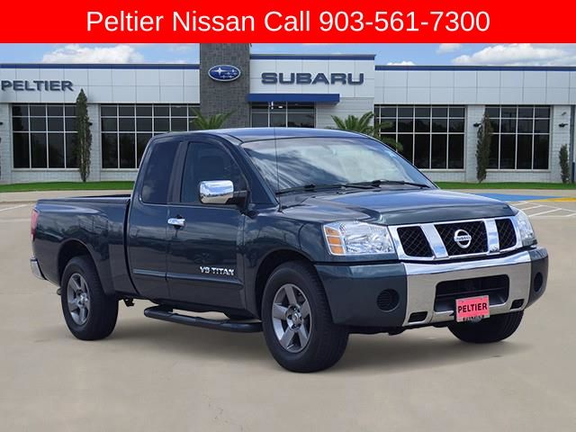 Deep Water 2005 Nissan Titan SE King Cab 2WD Pickup Truck Rear-Wheel Drive 5-Speed Automatic