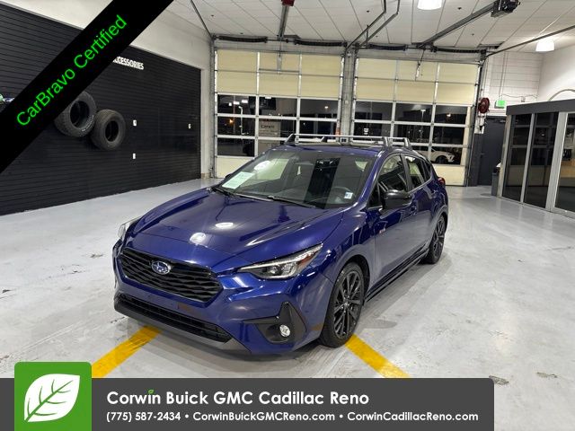 Sapphire Blue Pearl 2024 Subaru Impreza Wagon All-Wheel Drive Continuously Variable Transmission