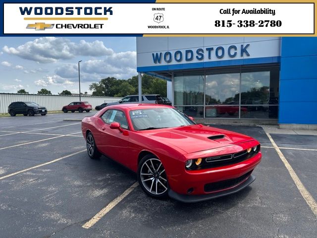Torred Clearcoat 2023 Dodge Challenger Coupe Rear-Wheel Drive 8-Speed Automatic
