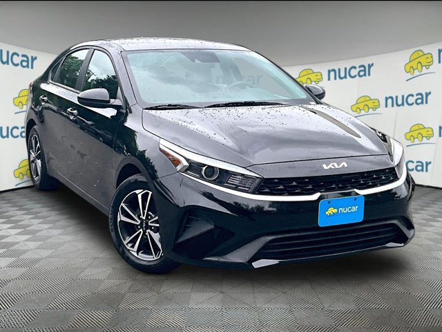 Aurora Black Pearl 2024 Kia Forte Sedan Front-Wheel Drive Continuously Variable Transmission