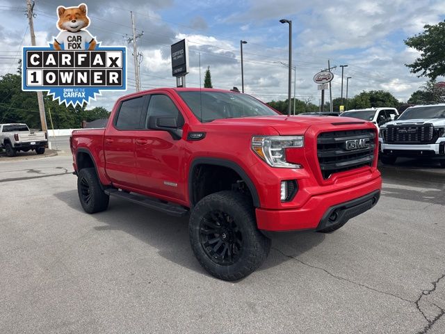 Cardinal Red 2021 GMC Sierra 1500 Elevation Crew Cab 4WD Pickup Truck Four-Wheel Drive Automatic