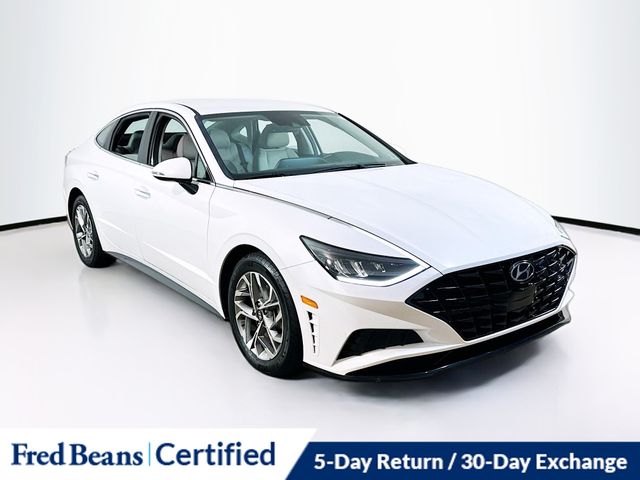 Quartz White 2020 Hyundai Sonata SEL FWD Sedan Front-Wheel Drive 8-Speed Automatic Overdrive