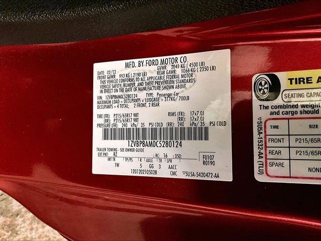 2012 Ford Mustang V6 Red at Phil Fitts Ford