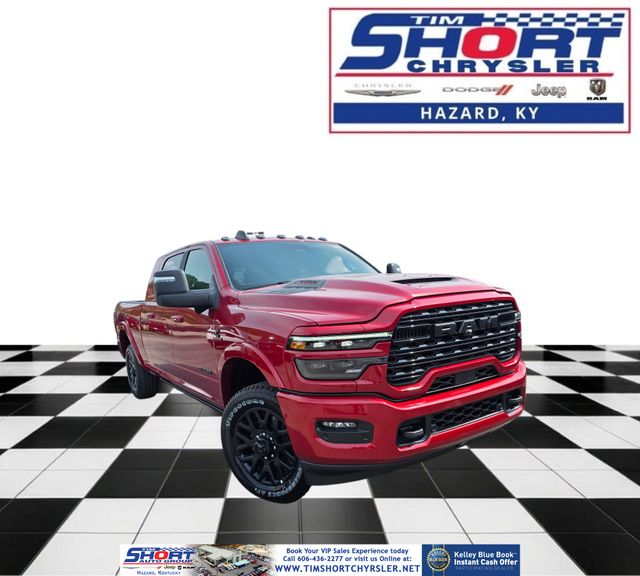Molten Red Pearlcoat 2026 RAM 2500 Pickup Truck Four-Wheel Drive 8-Speed Automatic