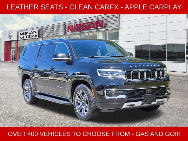 Diamond Black Crystal Pearlcoat 2024 Jeep Wagoneer L Series II RWD SUV / Crossover 4X2 8-Speed Automatic