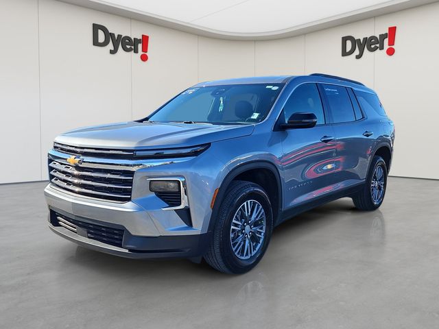 Sterling Gray Metallic 2025 Chevrolet Traverse SUV / Crossover Four-Wheel Drive 8-Speed Automatic