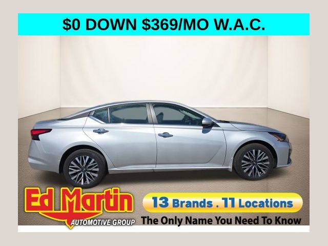 Brilliant Silver Metallic 2023 Nissan Altima Sedan All-Wheel Drive Continuously Variable Transmission