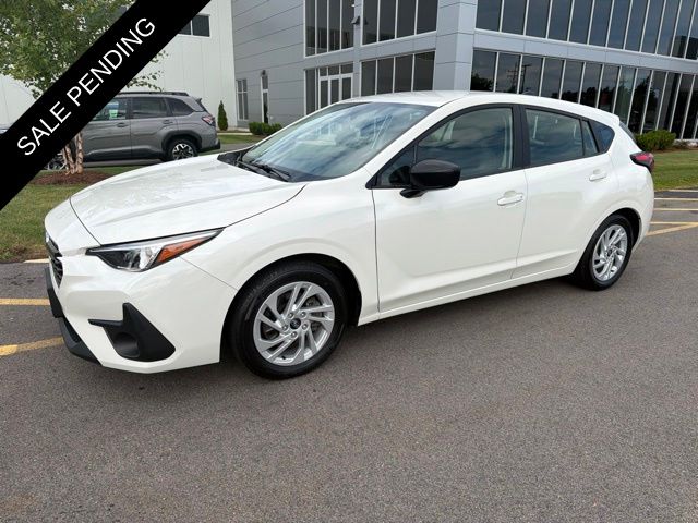 Crystal White Pearl 2024 Subaru Impreza Wagon All-Wheel Drive Continuously Variable Transmission
