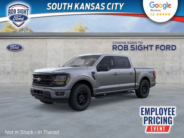 Carbonized Gray Metallic 2026 Ford F-150 XLT SuperCrew 4WD Pickup Truck Four-Wheel Drive Automatic