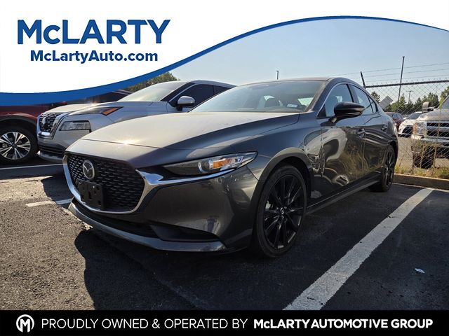 Machine Gray Metallic 2024 Mazda MAZDA3 Sedan Front-Wheel Drive 6-Speed Automatic