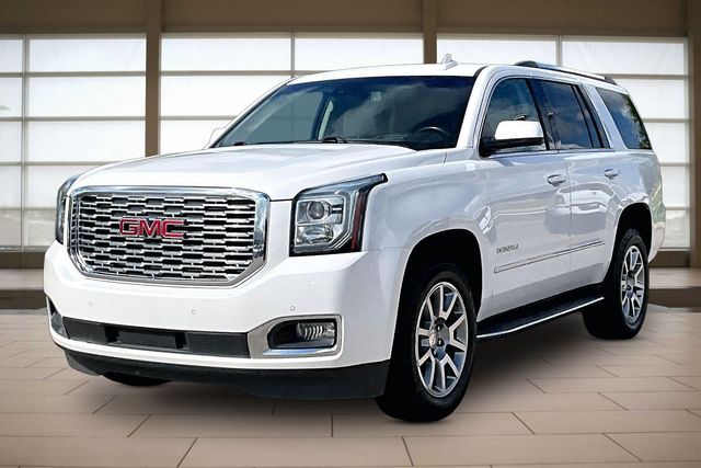 White Frost Tricoat 2019 GMC Yukon SUV / Crossover Four-Wheel Drive 