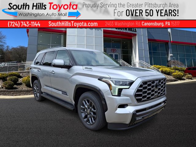 Silver 2026 Toyota Sequoia SUV / Crossover Four-Wheel Drive Automatic