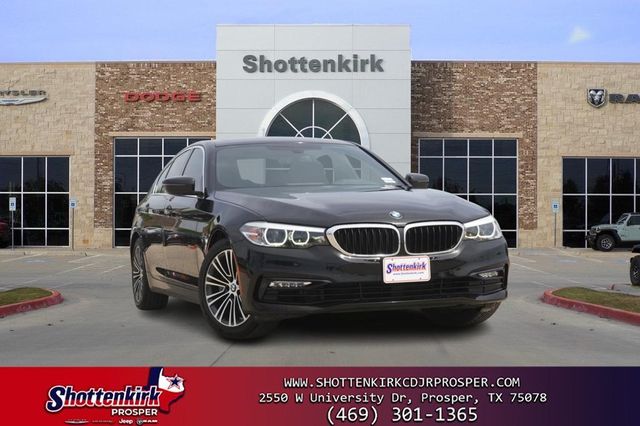 Jet Black 2018 BMW 5 Series 530i Sedan RWD Sedan Rear-Wheel Drive 8-Speed Automatic
