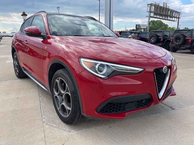 Used 2022 Alfa Romeo Stelvio Ti with VIN ZASPAKBN0N7D24250 for sale in Kansas City