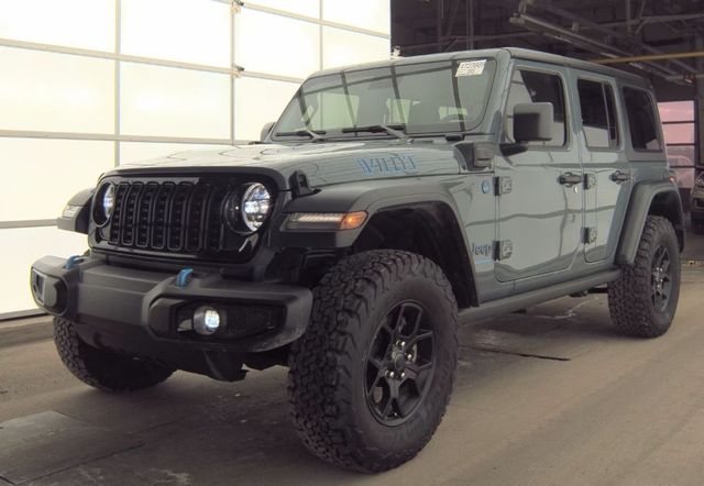 Anvil Clear Coat 2024 Jeep Wrangler 4xe Willys 4WD SUV / Crossover Four-Wheel Drive 8-Speed Automatic