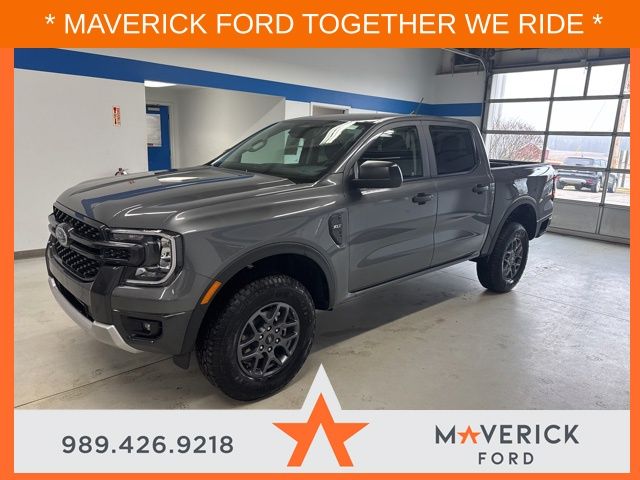 Carbonized Gray Metallic 2026 Ford Ranger Pickup Truck Four-Wheel Drive Automatic