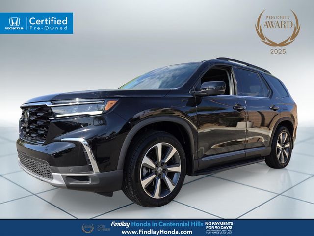 Crystal Black Pearl 2025 Honda Pilot SUV / Crossover Front-Wheel Drive Automatic