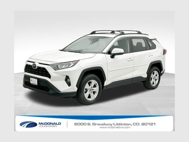 Super White 2021 Toyota RAV4 SUV / Crossover All-Wheel Drive 8-Speed Automatic