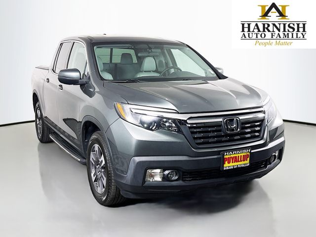 Gray 2019 Honda Ridgeline Pickup Truck All-Wheel Drive 6-Speed Automatic