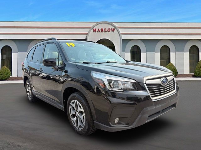 Crystal Black Silica 2019 Subaru Forester SUV / Crossover All-Wheel Drive Continuously Variable Transmission