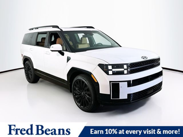 Serenity White 2026 Hyundai Santa Fe SUV / Crossover All-Wheel Drive 8-Speed Automatic