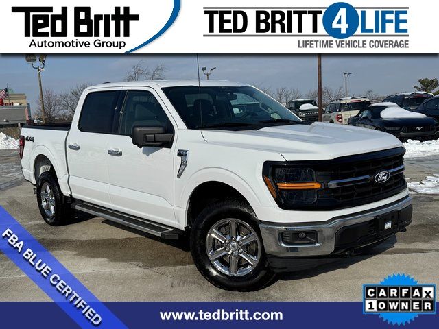 Oxford White 2024 Ford F-150 Pickup Truck Four-Wheel Drive Automatic