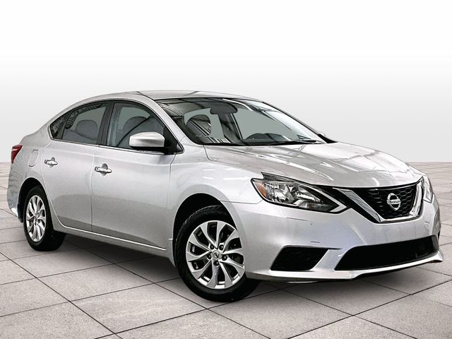 2019 Nissan Sentra SV Silver at Subaru and VW of Moon Township