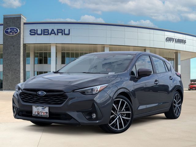 Gray Metallic 2024 Subaru Impreza Sport AWD Wagon All-Wheel Drive Continuously Variable Transmission