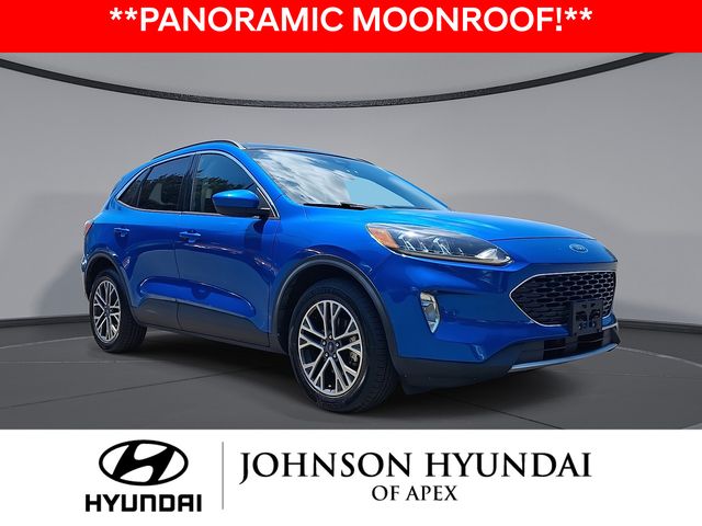 Blue Metallic 2020 Ford Escape SUV / Crossover All-Wheel Drive 8-Speed Automatic