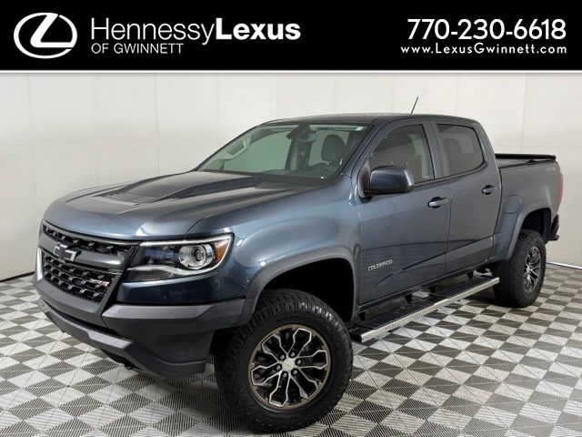 Shadow Gray Metallic 2020 Chevrolet Colorado Pickup Truck Four-Wheel Drive 8-Speed Automatic